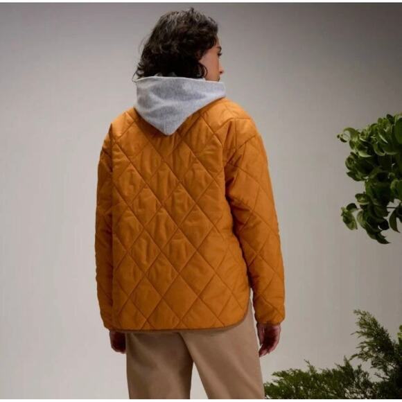 NWT Alpine design water repellent SIZE Large quilted anorak mountain lake - Picture 2 of 5